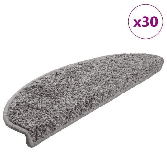 Trappematter 30 stk grå 65x21x4 cm 8721288459312