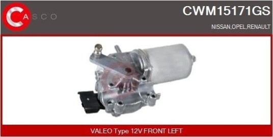 CASCO CWM15171GS Vindusviskermotor CASCO CWM15171GS Vindusviskermotor