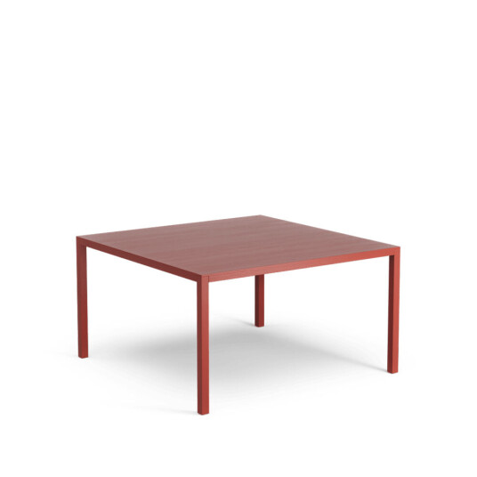 Swedese Bespoke loungebord oxide red, eik lakk, h.45 cm