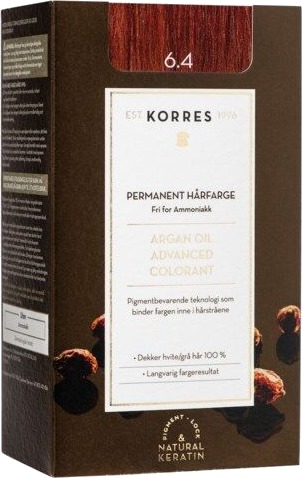 Korres Argan Oil Advanced Colorant 6.4 Copper Dark Blonde
