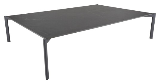 Brafab Hallavara Loungebord, Metall, 162x112, Antrasitt