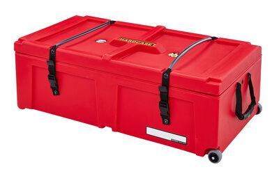 Hardcase 36"" Hardware Case Rød
