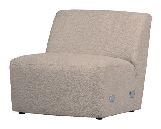 WOOOD Coco 1-pers. Modul, Sand Bouclé Unoliving