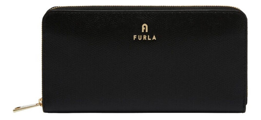 Furla Camelia Zip Around Wallet Xl Svart Furla Camelia Zip Around Wallet Xl Svart