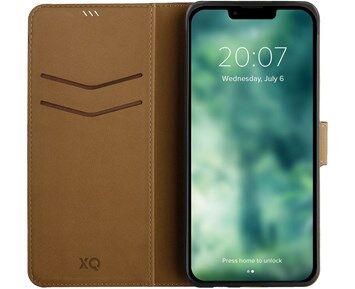 Xqisit Slim Wallet Anti Bac for iPhone 14 - Black