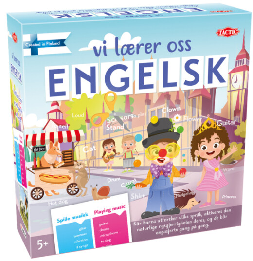 Tactic Barnespill - Vi Lærer Oss Engelsk for Barn 5+ Tactic Barnespill - Vi Lærer Oss Engelsk for Barn 5+