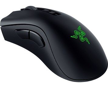 Razer DeathAdder V2 Pro Gamingmus med Ergonomisk Design og 20000 DPI Trådløs Optisk Mus - Svart