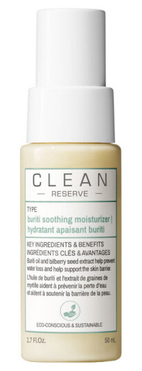 Clean Reserve Buriti Beroligende Fuktighetscreme 50 ml for Fet og Kombinert Hud