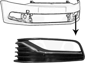 Ventilasjonsgitter VAN WEZEL 5814493