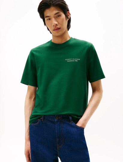 Tommy Hilfiger Photo Print Graphic Tee - Green - M Tommy Hilfiger Photo Print Graphic Tee - Green - M