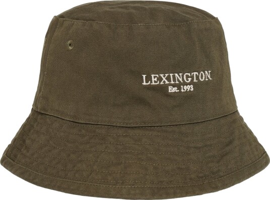 Lexington Clothing Washed Cotton Bucket Hat Khaki green S/M Lexington Clothing Washed Cotton Bucket Hat Khaki green S/M