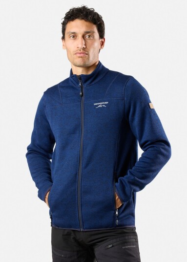 Swedemount Reykjavik Fleece Jacket 2.0 Navy Melange M Fleecetrøyer