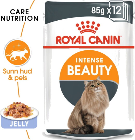 Royal Canin Våtfôr Hair & Skin Care Jelly 12 X 85 G Royal Canin Våtfôr Hair & Skin Care Jelly 12 X 85 G