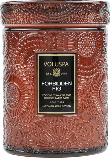 Voluspa Mini Glass Jar Forbidden Fig 156g Voluspa Mini Glass Jar Forbidden Fig 156g