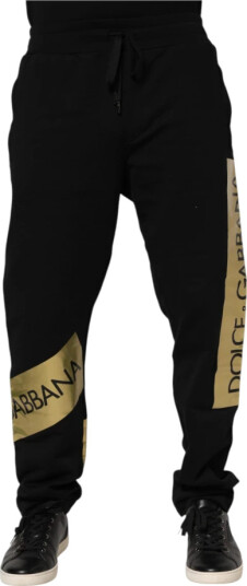 Dolce & Gabbana Herre Bukser Svart XS,