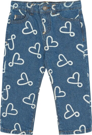 THE NEW SIBLINGS Tnstshea Regular Fit Jeans - MEDIUM BLUE DENIM AOP - 80