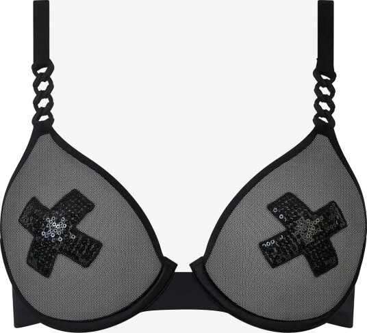 CHANTELLE Xplicit Underwired Bra FANCY SEQUINS 70 D