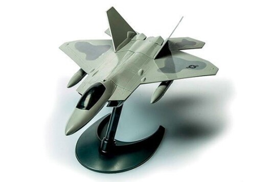 Airfix Quick Build F22 Raptor Flymodell Monteringssett 24 Stykker