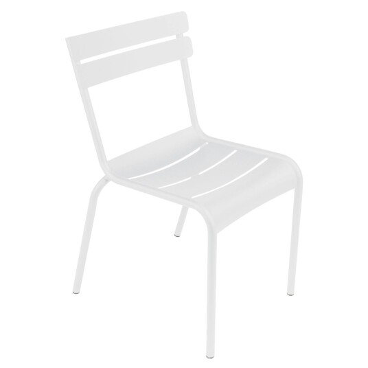 Fermob Fermob Luxembourg Stol Cotton White Fermob Fermob Luxembourg Stol Cotton White