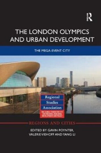 The London Olympics And Urban Development