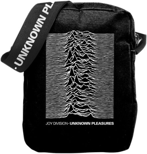 Rocksax Ryggsekk Joy Divison Unknown Pleasures Crossbody Bag med Stash Pockets