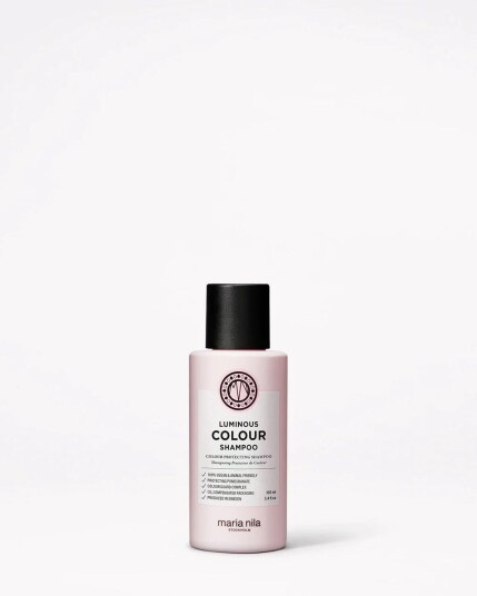 Maria Nila Luminous Colour Shampoo 100ml – Fargebevarende sjampo for farget hår Maria Nila Luminous Colour Shampoo 100ml – Fargebevarende sjampo for farget hår