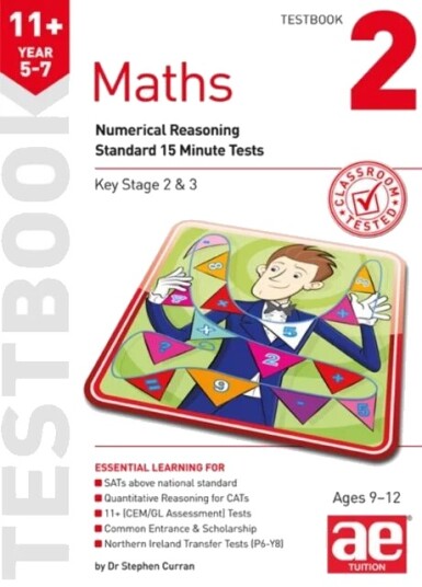 11+ Maths Year 5-7 Testbook 2 Av Stephen C. Curran