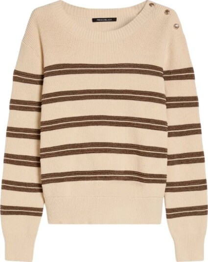 Pennyblack Dame Strikkevarer Beige XL,