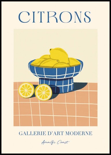 Citrons Plakat Plakat / 50x70cm