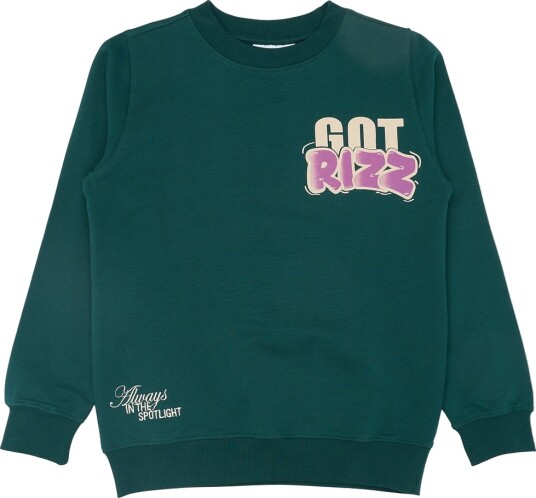 The New Collegegenser TnReg Deep Teal The New 13 14 år (158 164) Collegegenser Grønn