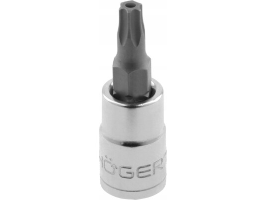 Torx Skrutrekkerkontakt Med 20 Mm, 1/4 Hull