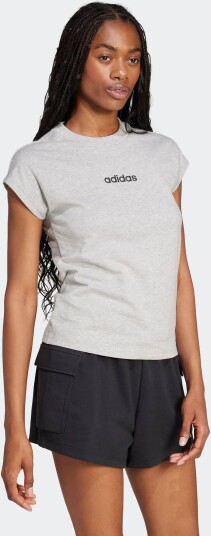 Adidas Sportswear W Lin Sj T Grey XXS