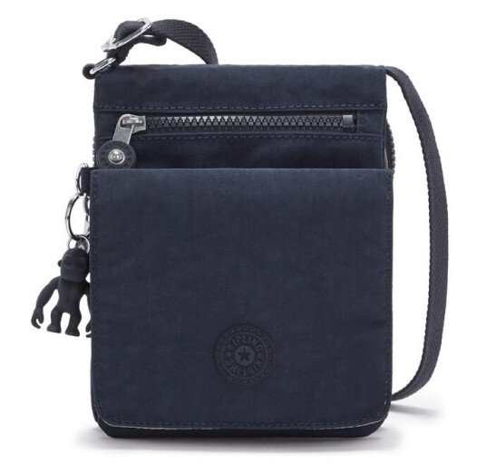 Kipling New Eldorado liten Crossbody-veske Blue Bleu Kipling New Eldorado liten Crossbody-veske Blue Bleu