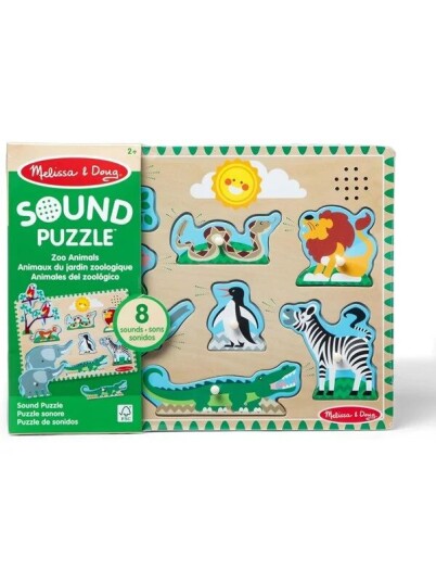 Melissa & Doug Sound Puzzle Zoo Animals Melissa & Doug Sound Puzzle Zoo Animals