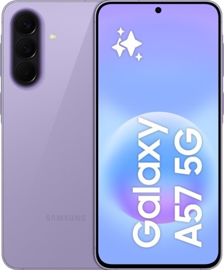 Samsung Galaxy A57 5G Smarttelefon 8GB RAM 256GB Lilla
