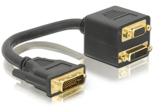 Delock VGA-adapter 20 cm Delock VGA-adapter 20 cm