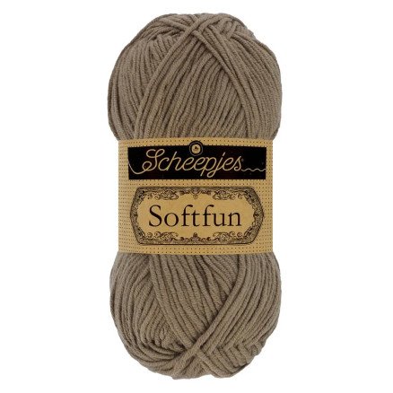 Scheepjes Softfun Garn Unicolor 2631 Cedar Scheepjes Softfun Garn Unicolor 2631 Cedar