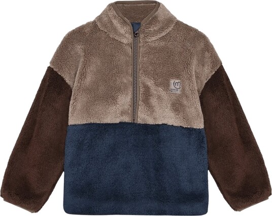 Minymo Pullover Teddy Fleece MIDNIGHT NAVY 128
