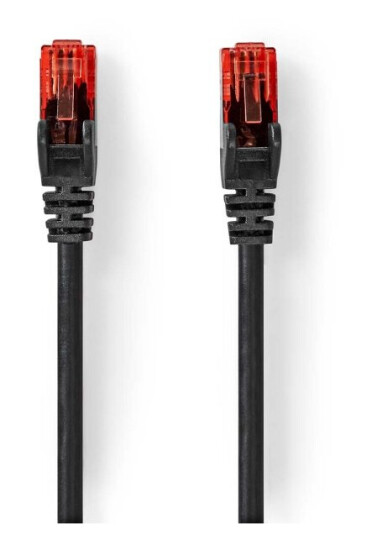 Nedis CAT6 Nettverkskabel | RJ45 Han | RJ45 Han | U/UTP | 20.0 m | Utendørs | Rund | PVC | Sort | Boks