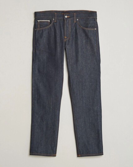 Nudie Jeans Gritty Jackson Jeans Dry Dusk Selvage