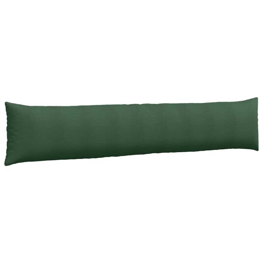 Sofaputer 2 pcs Mørkegrønn 200 x 40 cm Corduroy stoff