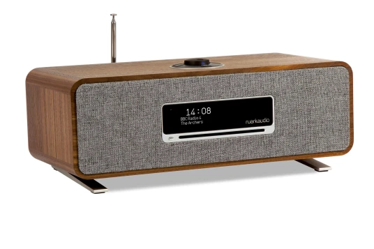 Ruark R3S, musikksystem, valnøtt Spotify, Bluetooth, nettverk, DAB+, CD Ruark R3S, musikksystem, valnøtt Spotify, Bluetooth, nettverk, DAB+, CD