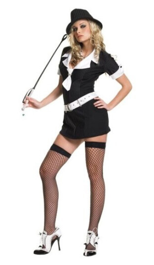 Gangster Moll Kostume Gangster Moll Kostume