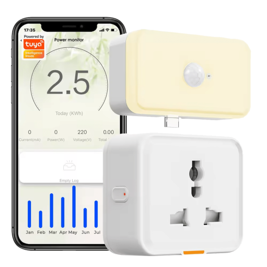 Smartplugg z strømmåler 16A