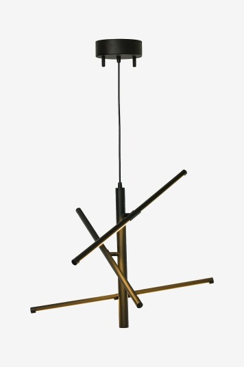 Aneta Lighting   Pendellampe Stecco   Svart