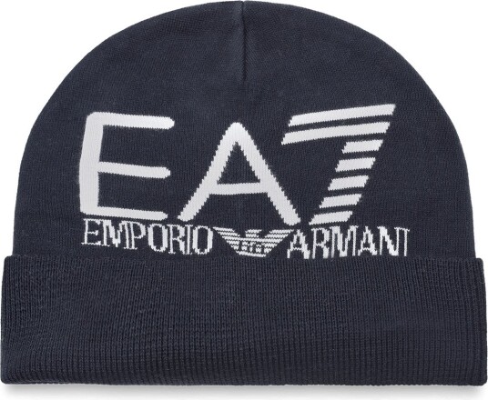 EA7 Beanie Hat ARMANI BLU / WHITE S