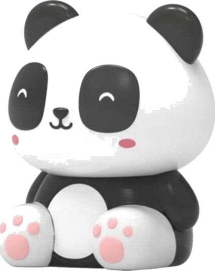 iTotal Silikon Nattlampe Panda