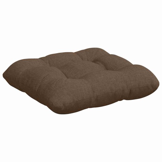 Seteputer 4 pcs Brun 40 x 40 x 12 cm stoff