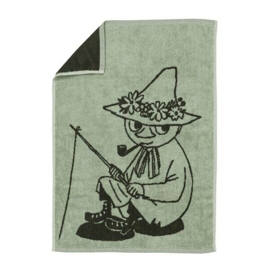 MoominArabia Mummi håndkle 50x70 cm Snusmumrikken grønn MoominArabia Mummi håndkle 50x70 cm Snusmumrikken grønn