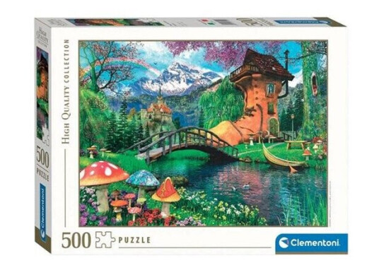 Clementoni Jigsaw Puzzle The Old Shoe House 500pcs Gulv